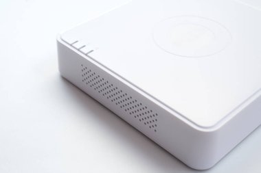 Genel Internet ağ aygıtı yönlendirici beyaz arka plan üzerinde izole