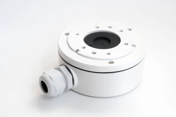 Kamera veya beyaz arka plan üzerinde izole Cctv için tutucu — Stok fotoğraf