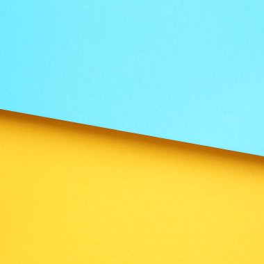 Kağıt arka plan mavi sarı ve ışık