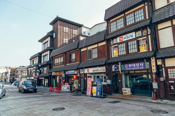 Arquitectura tradicional asiática en Incheon, Corea — Foto de Stock