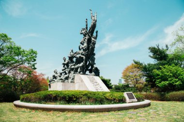 Anıt heykel Seoul Ulusal Mezarlığı, Kore