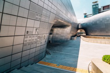 DDP Dongdaemun tasarım Plaza, Kore'de modern mimari