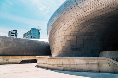 DDP Dongdaemun tasarım Plaza, Kore'de modern mimari