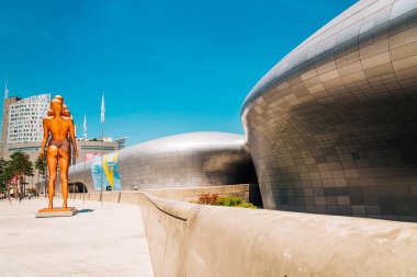 DDP Dongdaemun tasarım Plaza, Kore'de modern mimari