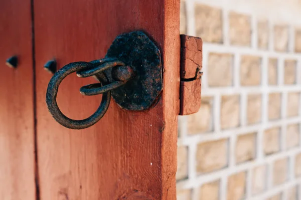 Korean traditional door and knob