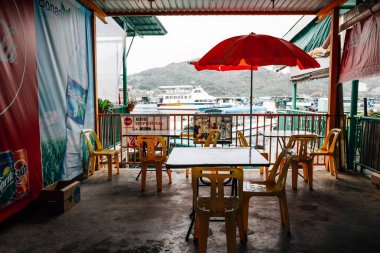 Eski Restoran deniz Lamma Adası, Hong Kong