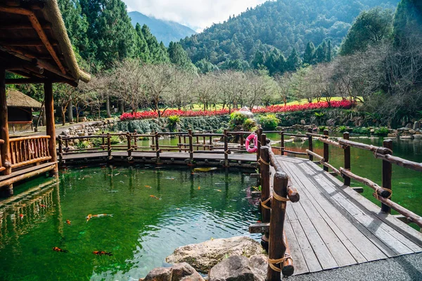 Formosan aboriginal culture village theme park in Taiwan