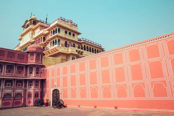 Stadspaleis in Jaipur, Rajasthan, India — Stockfoto