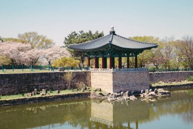 Kore mirası Anapji gölet Gyeongju, Kore