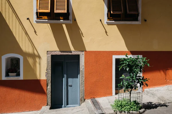 Colorful buildings and street in Manarola, Cinque Terre, Italy