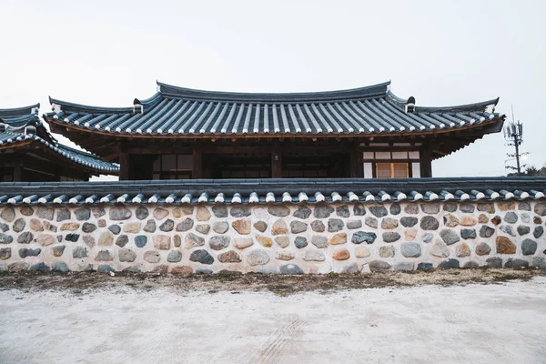 Gyochon Hanok Village, традиционный дом в Кёнджу, Корея — стоковое фото