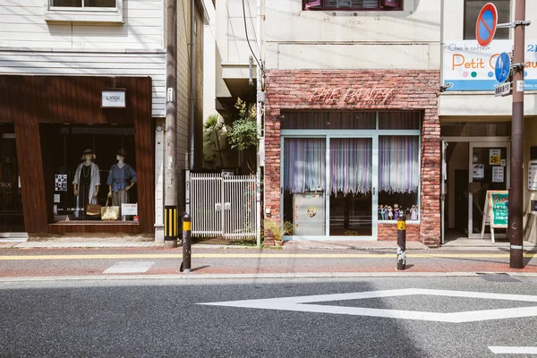 福岡のストリート ビンテージ スタイル ショップ — ストック写真
