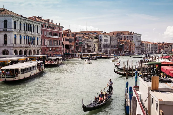 Venecia Italia Agosto 2016 Vieja Arquitectura Europea Con Canal — Foto de Stock