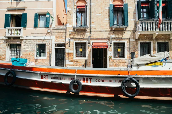 Venecia Italia Agosto 2016 Vieja Arquitectura Europea Con Canal — Foto de Stock