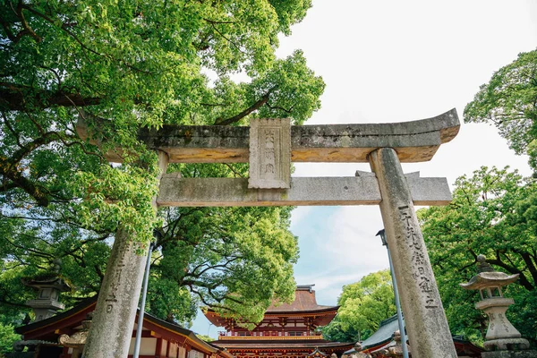 Dazaifu Tenmangu sanktuarium w Fukuoka, Japonia — Zdjęcie stockowe