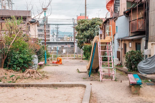 Old playground in Kyoto, Japan