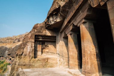 Ajanta mağaraları Unesco Dünya Mirası Hindistan