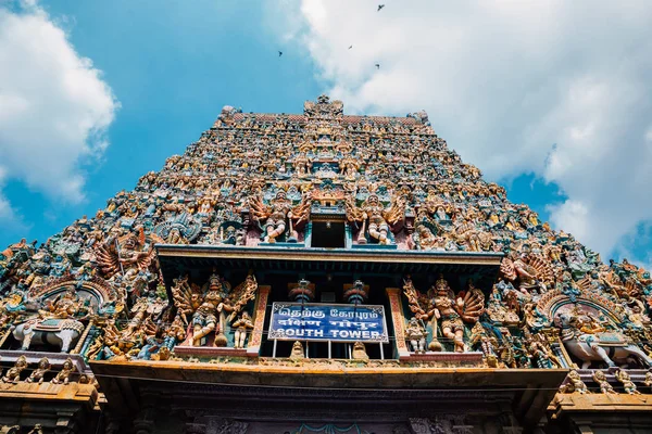 Templo Meenakshi Amã em Madurai, Índia — Fotografia de Stock