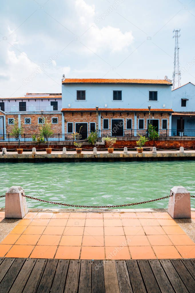 Malacca river town, UNESCO World Heritage Site in Malaysia
