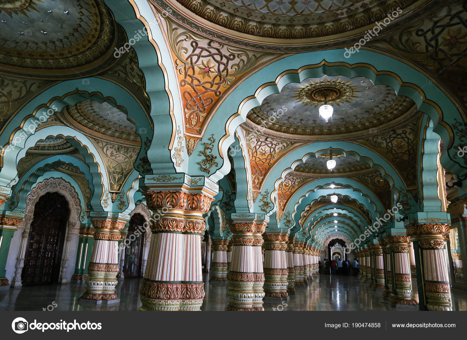 Mysore Palace Historical Architecture In Mysore India