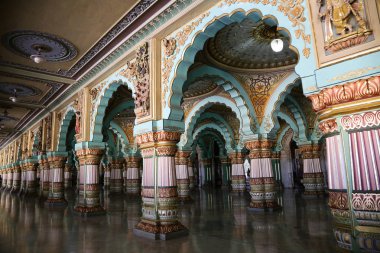 Mysore Sarayı tarihi mimari Mysore, Hindistan