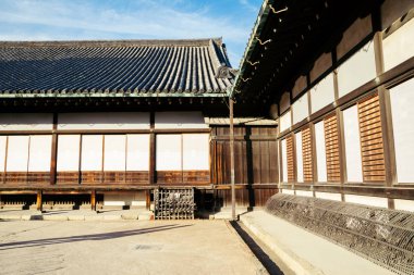 Nijo Kalesi, Kyoto, Japonya'nın geleneksel mimari