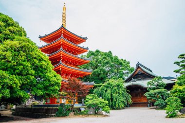 Tochoji Tapınağı, Fukuoka, Japonya Japon binalar