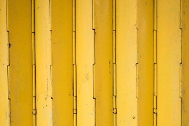 Sarı paslı Panjur kapı arka plan