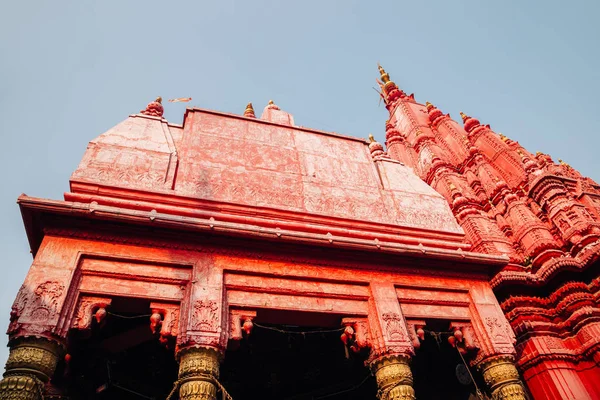 Templo Shri Durga em Varanasi, Índia — Fotografia de Stock