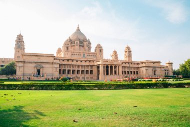 Umaid Bhawan Sarayı tarihi bina Jodhpur, Hindistan