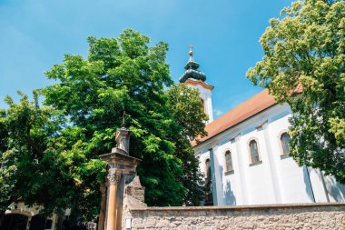 Macaristan 'ın Szentendre Ortaçağ kasabasındaki Ortodoks Kilisesi