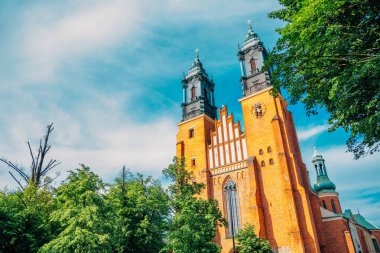 Polonya 'daki Ostrow Tumski katedralinde Poznan Katedrali