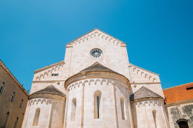 Hırvatistan 'ın Trogir kentindeki St. Lawrence Katedrali