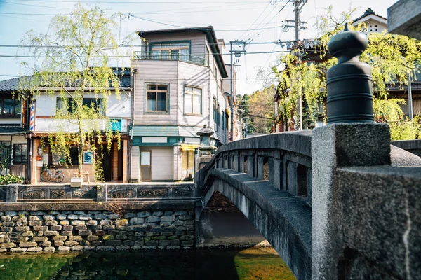Kinosaki Onsen pueblo en Hyogo, Japón — Foto de Stock