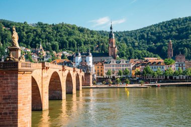 Heidelberg, Almanya 'da eski bir köprü