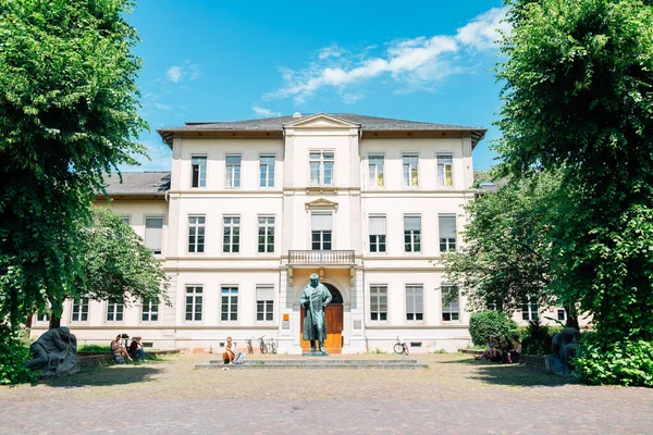 Heidelberg, Germany - June 5, 2019 : Psychology Institute University — Stock Photo, Image