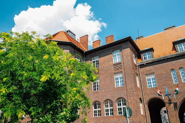 Dom ter piazza Università di Szeged in Ungheria — Foto Stock