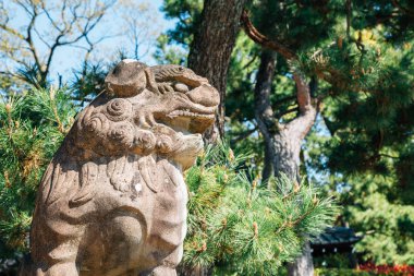 Gokonomiya Japonya 'nın Kyoto şehrinde geleneksel bir tapınak.