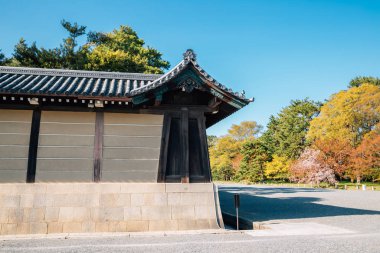 Japonya 'da ilkbaharda Kyoto Gyoen Ulusal Bahçesi