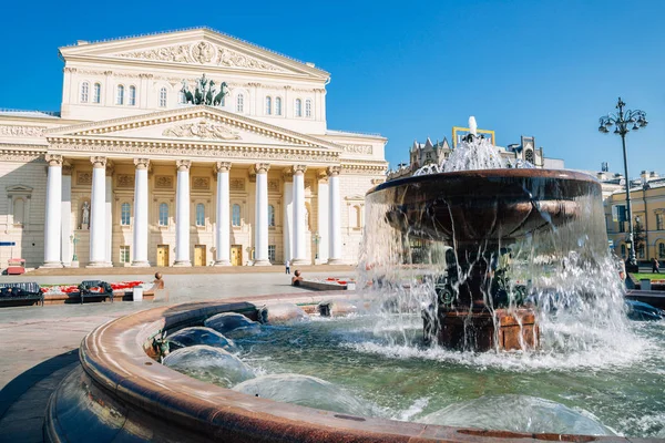 Teatro Bolshoi em Moscou, Rússia — Fotografia de Stock