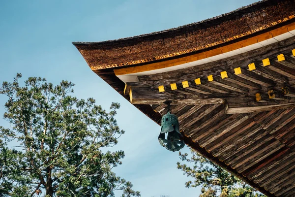 Japanese Traditional Roof Yoshino Mountain Kinpusen Temple Nara Japan — Stock Photo, Image