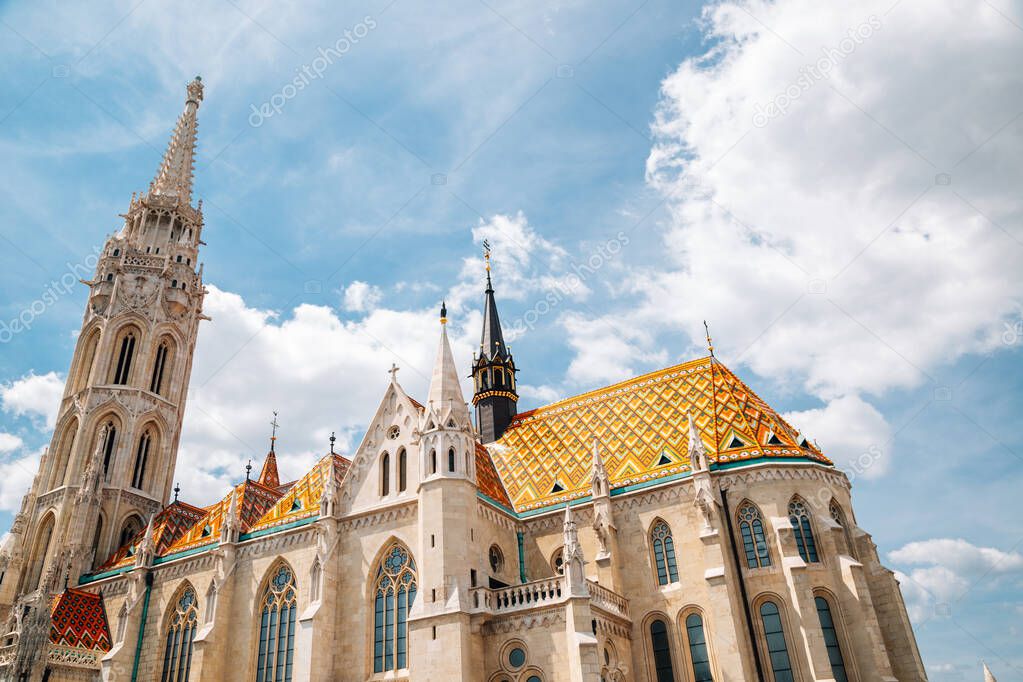 St. Matthias Church at Buda district in Budapest, Hungary