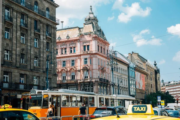 Будапешт Венгрия Июня 2019 Года Пешт Район Karoly Krt Улице — стоковое фото