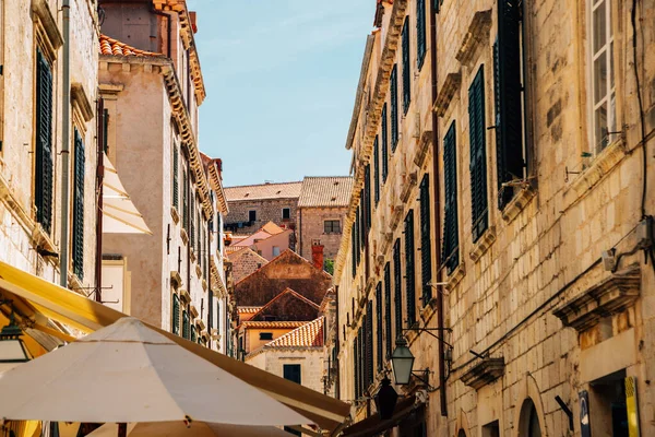 Medievale Della Città Vecchia Dubrovnik Croazia — Foto Stock