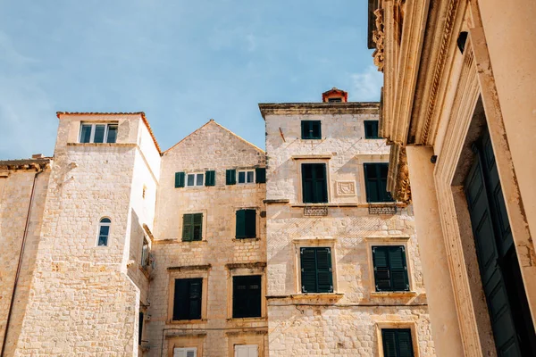 Edificios Históricos Medievales Dubrovnik Croacia — Foto de Stock