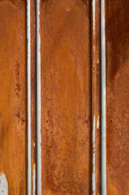 Kırmızı kahverengi paslı metal plaka duvar dokusu arka plan