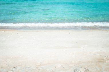 Bluesea beyaz kum plaj Chaweng Beach, Koh Samui, Tayland