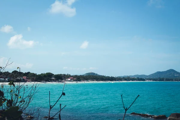 Île Samui Paradis Bleu Mer — Photo