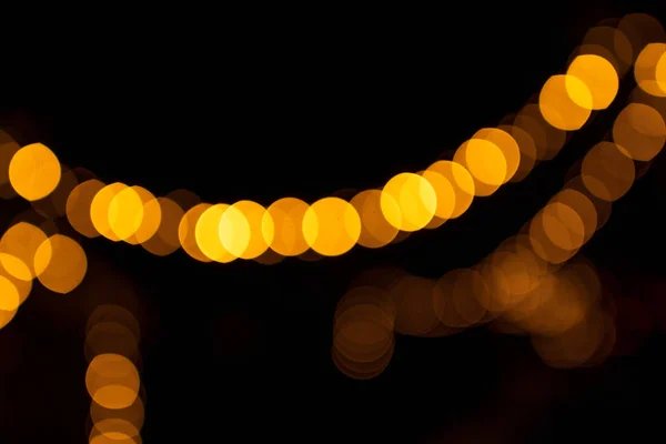 Oro bokeh sfondi luce astratti — Foto Stock