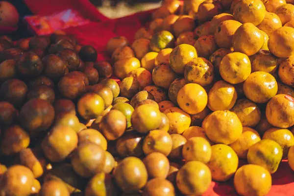 Naranjas en Pai Fresh Market — Foto de Stock